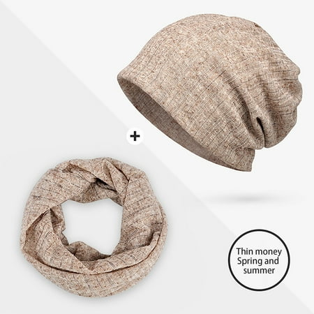 

Honeeladyy Clearance under 5$ Spring And Summer Thin S-ection Breathable Fashion Take Off The Head Pile Cap