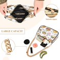 thumbnail image 4 of One Shoulder Chain Handbag 7.1x11x2.8in Women's Hobo Handbags Tote Handbags Shoulder Handbags Card Bag Cash Bag Key Bag Hamburger Fried Chicken, 4 of 7