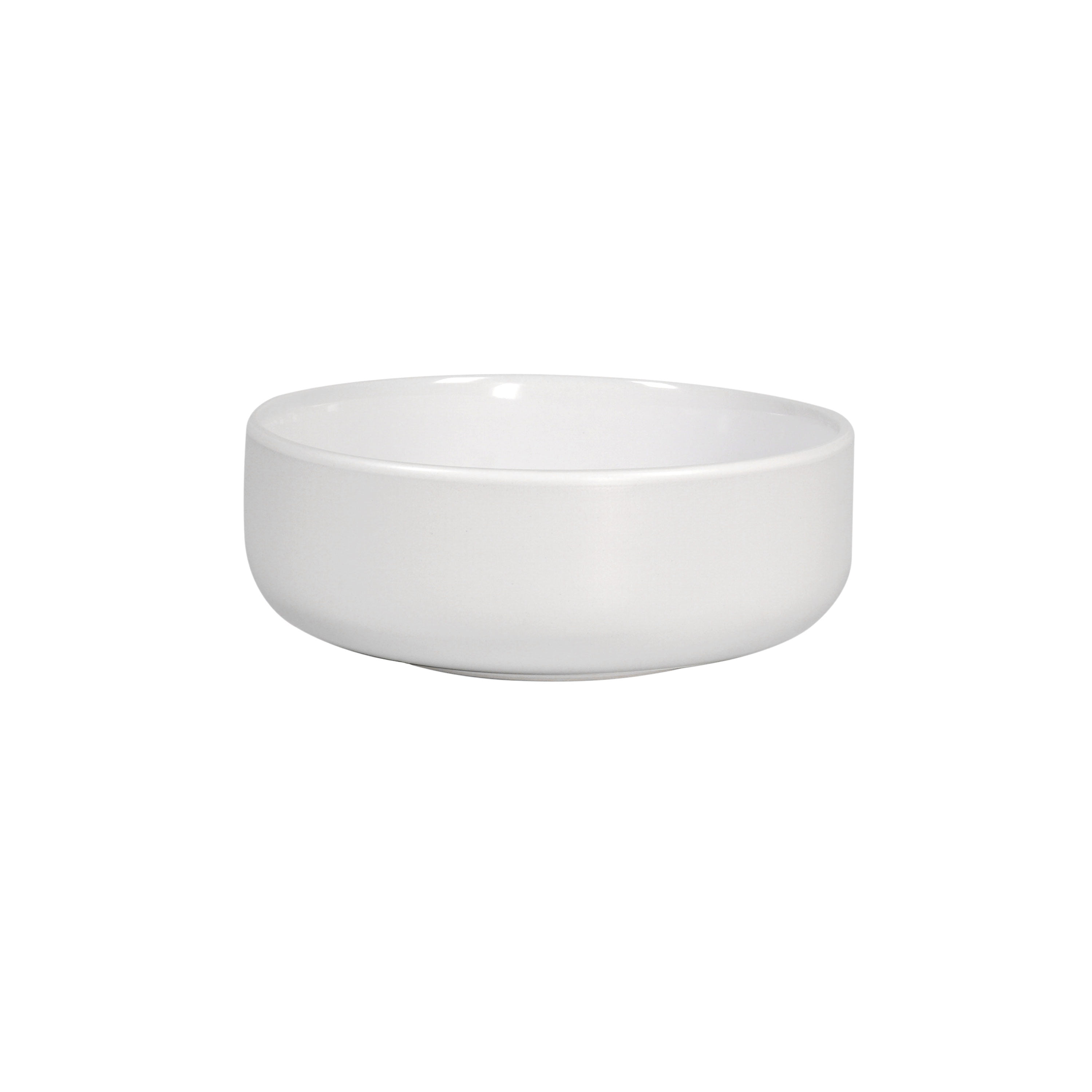 NEW 12 Piece Mainstays Matte White Shine Stoneware Dinnerware Set Round