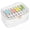 White, variant on Xdziklosj Empty Mahjong Tiles Bag with Zipper Stylish Storage Bag Waterproof Case for Mahjong Tiles Accessories and Present(Case Only)