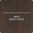 thumbnail image 3 of General Finishes Wood Stain, Water Based, Onyx Stain, Quart, 3 of 4