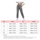 thumbnail image 4 of Pantalones De Chándal Cintura Elástica Color Puro Bolsillo Con Cordón Pantalones Deportivos Largos Casuales Para Mujer Gris S, 4 of 4