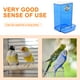 thumbnail image 4 of Comedero para pájaros, comedero para pájaros, comedero para loros pequeños, práctico, automático, para pájaros, 4 of 6
