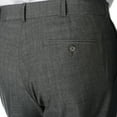 thumbnail image 4 of Palm Beach  Men's Md. Grey Self Adjusting Expander Waist Flat Front Pant, 4 of 5