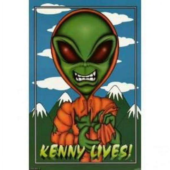 South Park Kenny Lives Poster by (24 x 36)