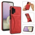 thumbnail image 1 of K-Lion Wallet Case for Samsung Galaxy A32 5G PU Leather Case with Card Slot Kickstand Ultra Thin Men Women Shockproof Case For Samsung Galaxy A32 5G,Red, 1 of 7