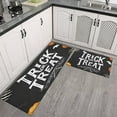 Happy Halloween Kitchen Mats 2PCS Cushioned and NonSkid Washable Floor