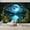 Color 2, variant on Wallpaper Magical Forest Glowing Lanterns Mushrooms Peel and Stick Wall Murals 69"H x 96"W Removable PVC Wall Paper Self-Adhesive Wall Paintings Art Decor for Bedroom Living Room