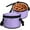 Purple, variant on Yalilong 2 Pack 11X7 Inch Round Lunch Bag, Reusable Insulated Thermal Casserole Carrier Bag, Potluck, Picnics or Hot and Cold Food Delivery (Black)