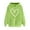 Green, variant on Hoodie for Women Spring 2025 Sweatshirts Hooded Long Sleeve Heart Graphic Printed Pullover Tops