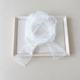 thumbnail image 5 of Fewfanhot Swiss Dot Sheer Mesh Scarf Thin Long Ribbon Neck Scarf Decorative Hair Wrap Fashion Accessory, 5 of 7