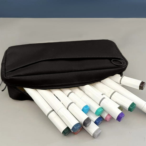 Baúles de almacenamiento, estuche para lápices, bolsa para lápices de gran capacidad, estuche portátil para bolígrafos, papelería de oficina, bolsa de maquillaje, organizador de escritorio para univer