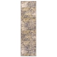 thumbnail image 2 of World Rug Gallery Distressed Abstract Design Area Rug - Yellow 2'x7', 2 of 9