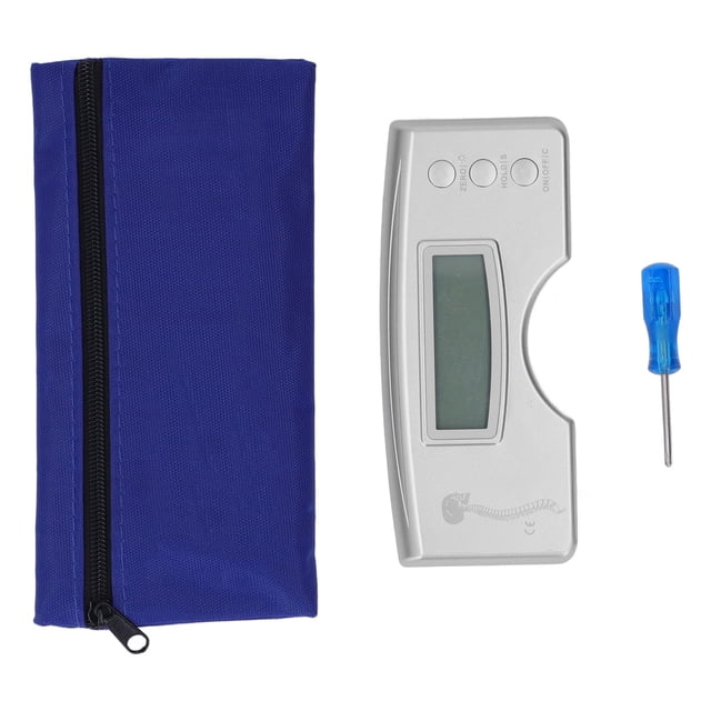 Escoliómetro digital medidor de escoliosis con carcasa ABS de 0 a 30 grados Tamaño compacto Fácil operación con bolsa de almacenamiento para hospital