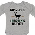thumbnail image 4 of Inktastic Bow Hunter Grandpa Hunting Buddy Boys Long Sleeve Baby Bodysuit, 4 of 5