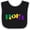Black and White, variant on Inktastic New Orleans, Louisiana Boys or Girls Baby Bib