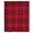 Red, Burgundy, Black, variant on Buffalo Plaid Sheer Curtains 45 Inches Long for Bedroom, Deep Maroon Farmhouse Gingham Striped Light Filtering Privacy Drapes, Breathable Semi Sheer Short Window Treatment for Kitchen Cafe Bathroom