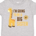 thumbnail image 4 of Inktastic I'm Going to Be a Big Sister Giraffe Girls Toddler T-Shirt, 4 of 5
