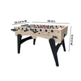 thumbnail image 5 of KICK Armada 55″ Foosball Table (Brown), 5 of 7