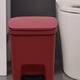 thumbnail image 3 of Injueey Cubo de basura: solución elegante y liviana para una gestión eficaz de los desechos Botes de basura convenientes Suministros de limpieza para el hogar rojo 24*24*30cm, 3 of 6