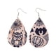 thumbnail image 1 of Colgante de cuero de doble cara de Halloween, pendientes colgantes, 1 of 5