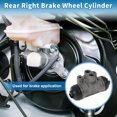 thumbnail image 2 of Unique Bargains Rear Right Brake Wheel Cylinder No.5340156B00 Drum Brake Cylinder for Suzuki Vitara 1988-1999 Iron,Rubber Gray Durable, 2 of 7
