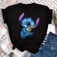 thumbnail image 5 of Camiseta informal de manga corta de verano, camiseta de algodón de tendencia dulce con puntadas superiores, ropa para niños, camisetas gráficas de moda para niños y niñas, 5 of 5