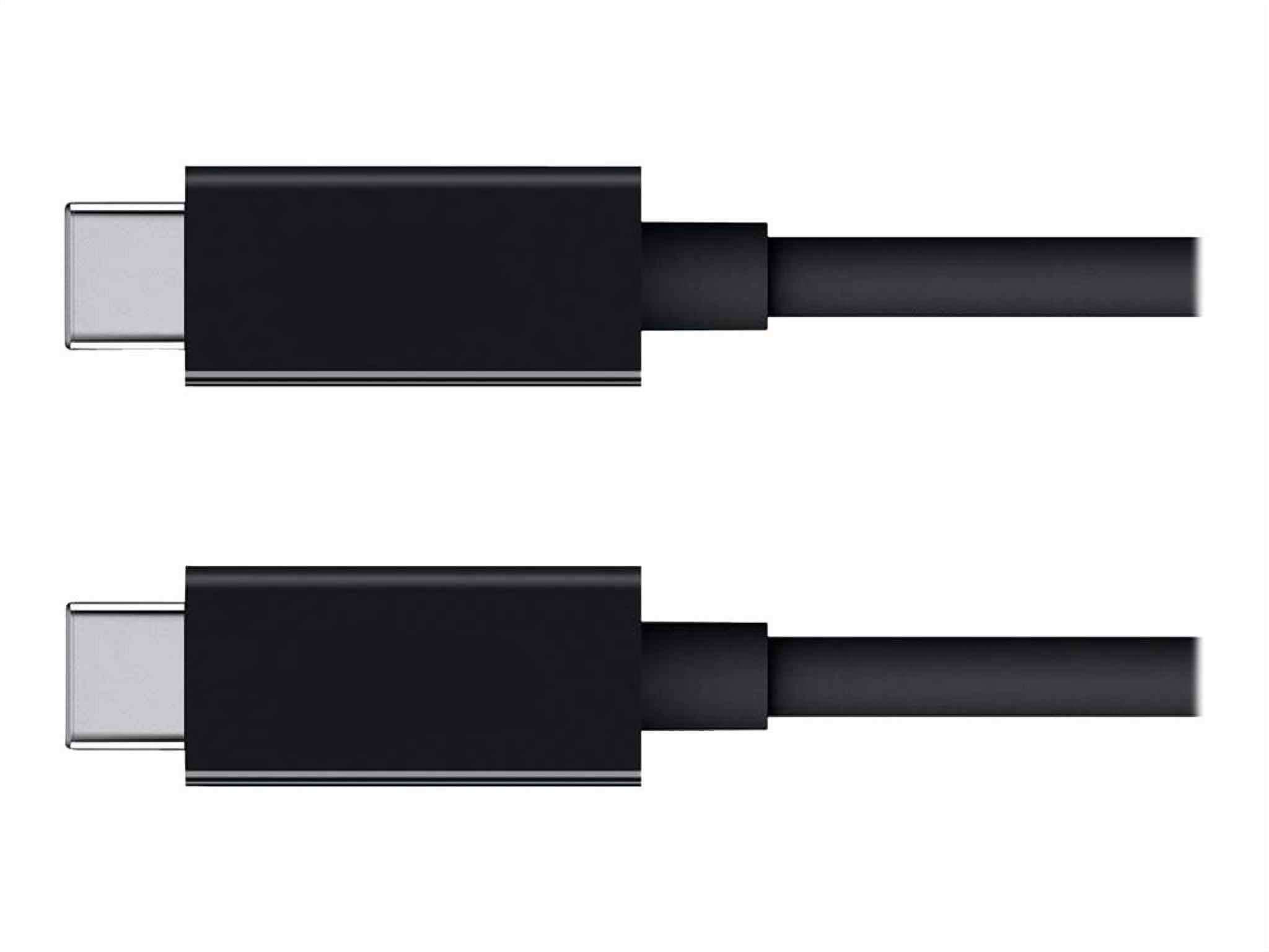 4Xem Usb-C To Usb-C Cable M/M Usb 3.1 Gen 2 10Gbps 10Ft Black