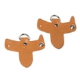 thumbnail image 2 of 2 anillos para correa de bolso, presillas para correa de bolso, hebillas para bolso sin perforaciones Naranja, 2 of 8