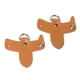 thumbnail image 2 of 2 piezas de anillos para correa de bolso, anillos para billetera, hebillas, perforadores, anillos universales para billetera Naranja, 2 of 8
