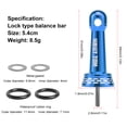 thumbnail image 4 of Soporte para Carrete Pesca Accesorios Portátiles Ligeros Metal () Azul, 4 of 4