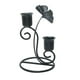 thumbnail image 2 of Candelabro con candelabro de palo, soporte de vela con palo de metal de doble cabeza para el Día de San Valentín Negro, 2 of 9