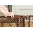 thumbnail image 3 of Regalo Plastic 192-Inch Super Wide Adjustable Baby Gate and Play Yard with Door, Award Winning Brand, 2-in-1, Bonus Kit, Includes 4 Pack of Wall Mounts, 3 of 5