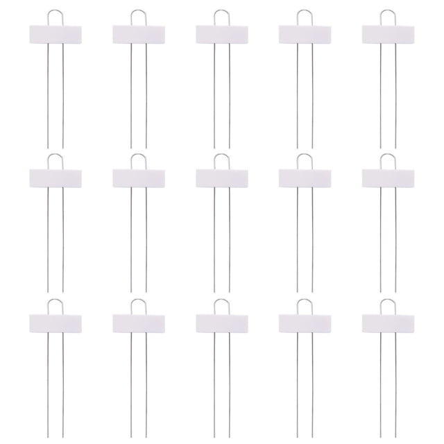 LCXmlly Fridge Storage Rack Rustproof Plant Stakes Reusable Wide Application Labeling Stand (15Pcs Garden Supplies)