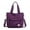 03-Purple, variant on ZTTD Handbag for Women Waterproof Nylon Crossbody Bag Shoulder Handbag