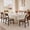 Walnut, variant on Virans Wooden Dining Chairs Set of 6,Modern Dining Chairs with Ergonomic Backrest,Kitchen Dinner Chairs for Kitchen,Dining Room,Black
