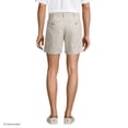 thumbnail image 2 of Lands' End Men's No Iron 6" Comfort Waist Plain Front Chino Short, 2 of 6