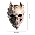 thumbnail image 3 of Scary Halloween Skeleton Face Cover Material de Látex Suave y Elástico Resistente a Desgarros Talla única Perfecto para Cosplay y Halloween ANGGREK Otros, 3 of 8