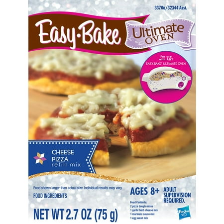 Easy-Bake Ultimate Oven Cheese Pizza Refill Pack, Ages 8 and (Best Easy Bake Oven)