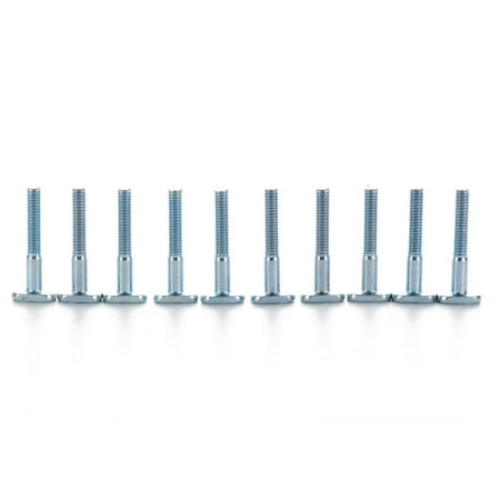 

Doolland 10pcs M6x40mm T-Nut T Sliding Screws For Miter Track Woodworking Tool;10pcs M6x40mm T-Nut T Sliding Screws For Miter Track