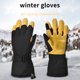 thumbnail image 2 of Un Par De Resistentes Al Viento Y Cálidos, Gruesos, Al Ras, Con Abrigo De Piel De Venado Antideslizante, Guantes Al Ras, Correa De Muñeca Ajustable, Guantes De Mano Moyic OD005025-00, 2 of 5