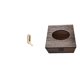 thumbnail image 1 of Organizador plegable con ganchos para abrigos y toallas, dispensador de cajas de pañuelos de madera, ideal para el baño, o el almacenamient, 1 of 8
