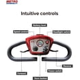 thumbnail image 6 of Leadzm Fold Adjustable Seat with Storage 4-Wheel Mobility Scooter, Red, 300 lb Limit, 6 of 9