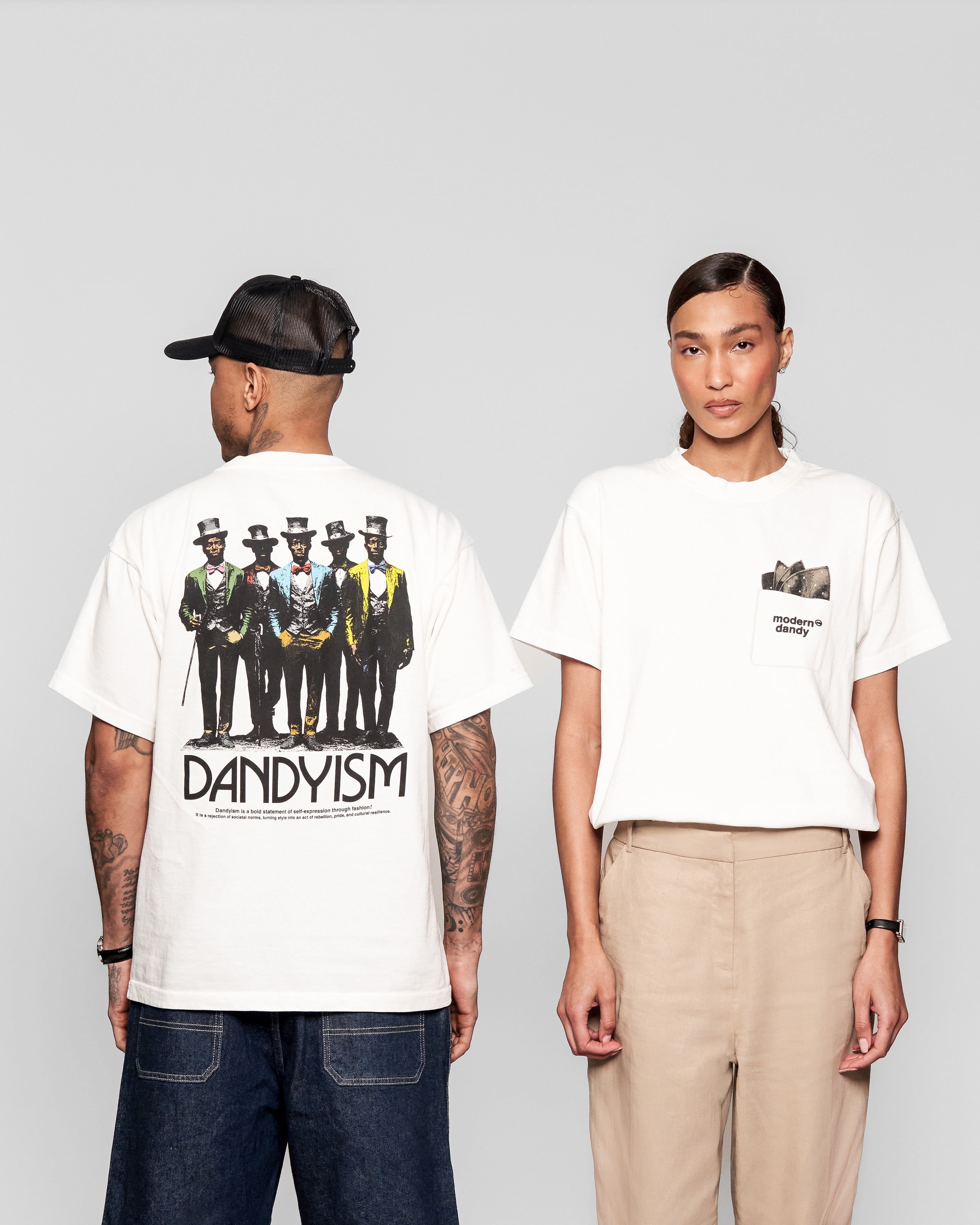 Modern Dandy Handkerchief Graphic Tee Shirt, Men's Sizes XS-3XL
