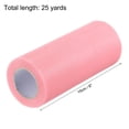 thumbnail image 2 of Rollos Tela Carretes 6" 25 Yardas Claro Rosa para Decoración Envoltura Boda Bricolaje Manualidades, 2 of 5