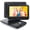 Black 10.5", variant on CocoBear Portable DVD Player, 7.5" HD 800×480 Resolution Screen, 4–6 Hour Battery, 270° Swivel & 180° Flip, USB/SD Card Support, Car Charger, Resume Playback