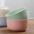 thumbnail image 5 of LNKOO 4 Pack Unbreakable Cereal Bowls - Wheat Straw Fiber Lightweight Bowl Sets 4 - Dishwasher & Microwave Safe - for Children,Rice,Soup Bowls-BPA Free Healthy for Kids Toddler & Adult （Small/Large）, 5 of 9