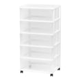 thumbnail image 2 of IRIS USA 5 Drawer Wide Chest, White (110307), 2 of 2