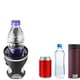 thumbnail image 3 of KALLORY Organizador De Vasos Ajustable Negro Para Cochecitos Con Antideslizante De Plástico, 3 of 8