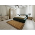 thumbnail image 4 of Ahgly Company Indoor Rectangle Contemporary Saddle Brown Abstract Area Rugs, 2' x 4', 4 of 6